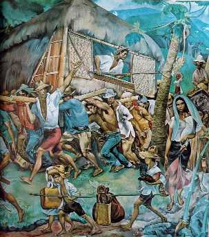 ‘Bayanihan' painting Francisco Botong